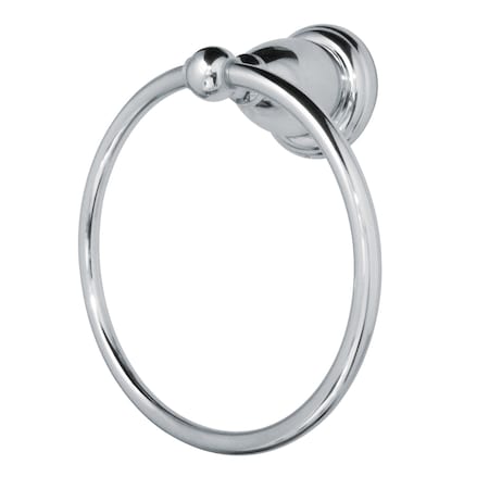 Kingston Brass Heritage 6" Towel Ring, Polished Chrome BA1754C